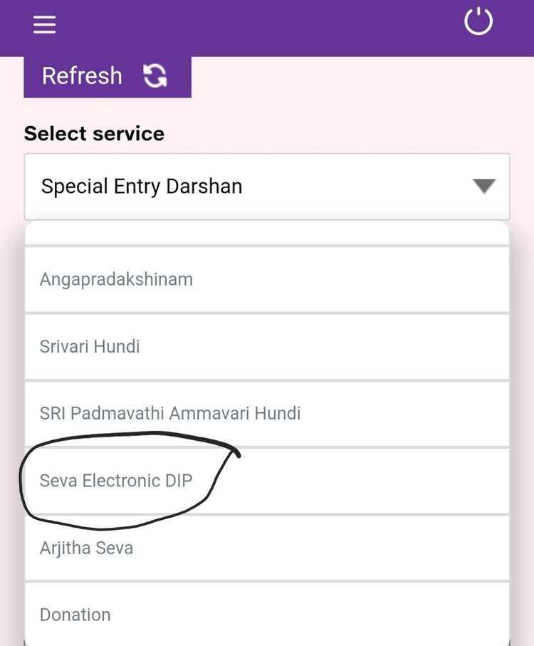 How to Apply For Seva Electronic Dip KshetraDarshan